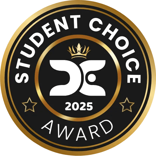 student choice premio badge